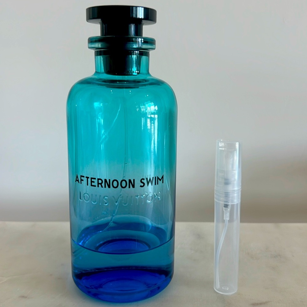 LOUIS VUITTON Afternoon Swim 5ml sample in refillable travel atomizer